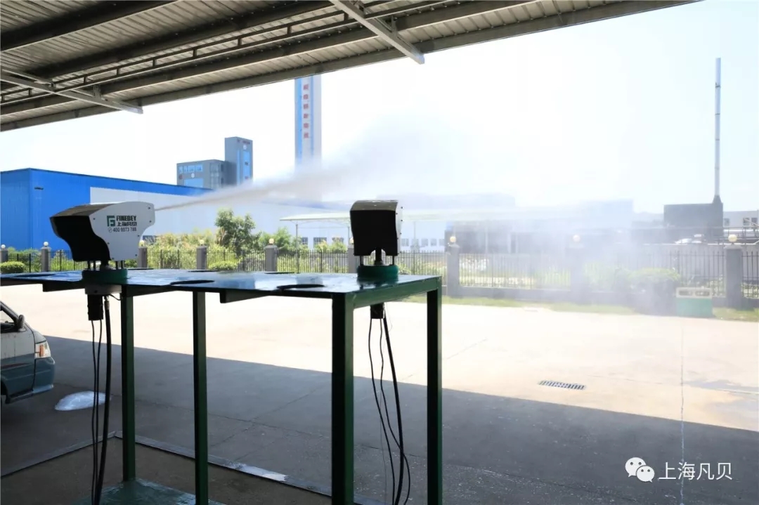 燃！燃！燃！上海凡贝环保新品——智能室外抑尘系统，全新来袭！