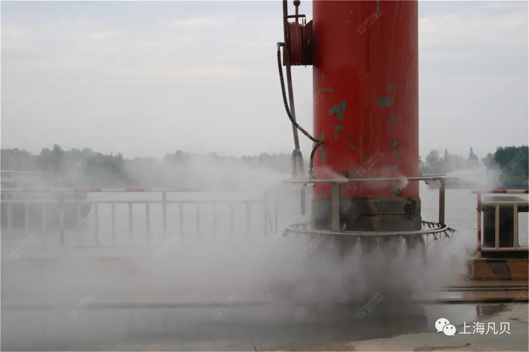 动态 | 上海凡贝干雾抑尘系统在全球最大绿色建筑骨料生产基地成功应用
